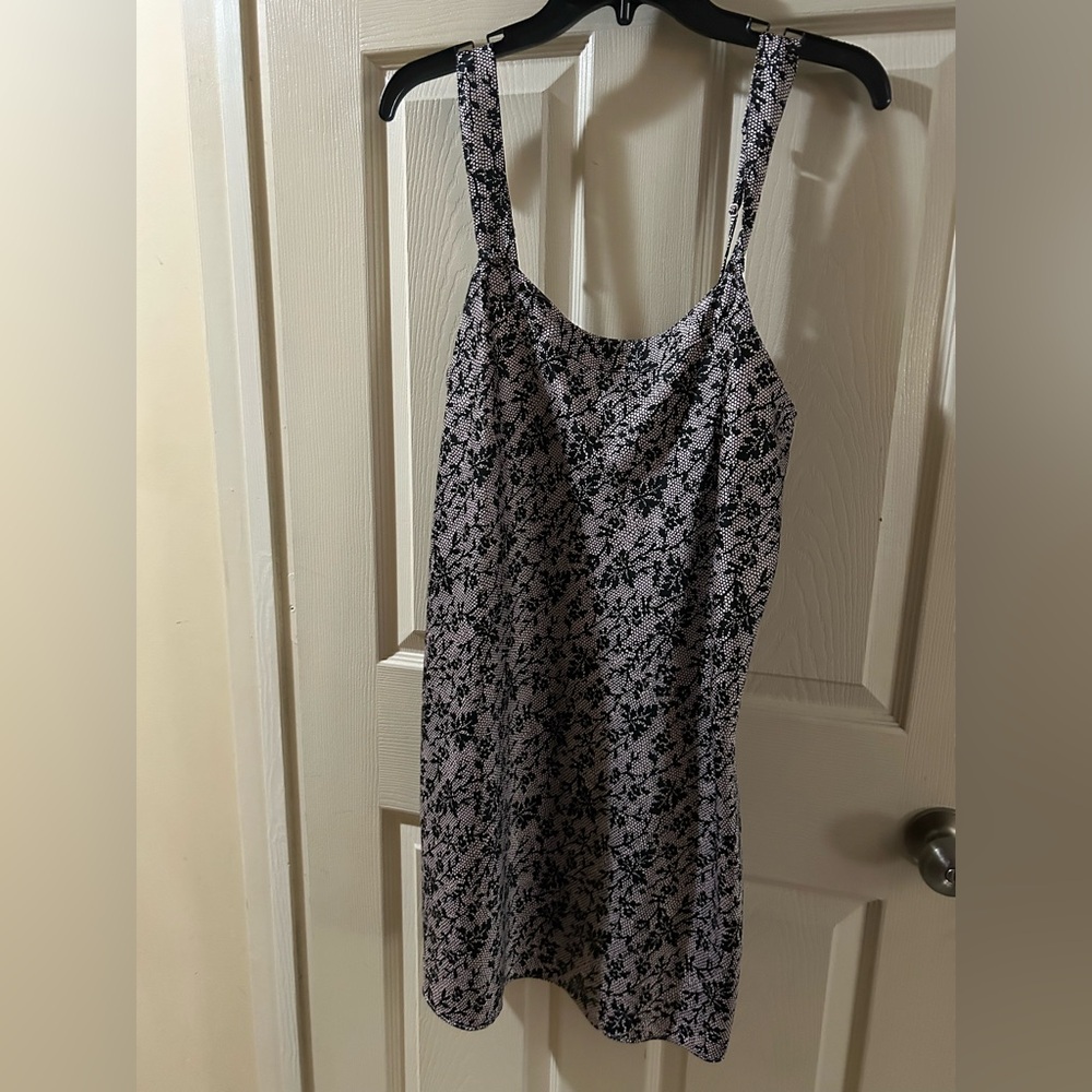 Floral 2p Black and Gray Robe Set
